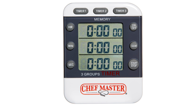 90271 3-Channel Digital Timer with Clip