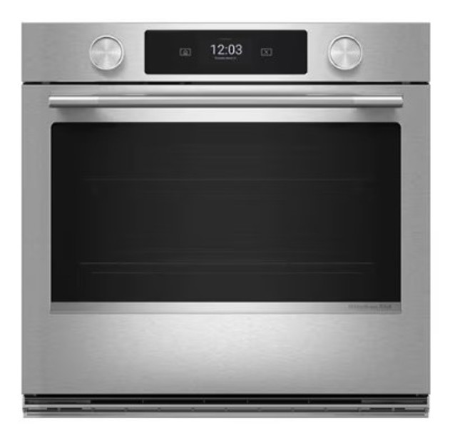 KitchenAid KUBR304ESS Beverage Center 6 Cu Ft Capacity 22 Bottles Dual Zone Proximity LED Tinted Glass Stainless Steel Fronts