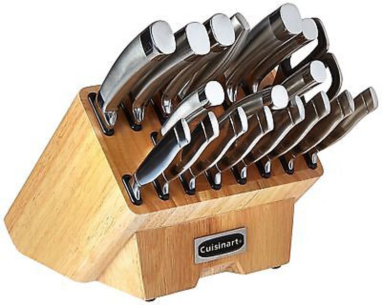 Cuisinart/Waring C77SS-19P Cutlery Block Set 19 Stainless Steel