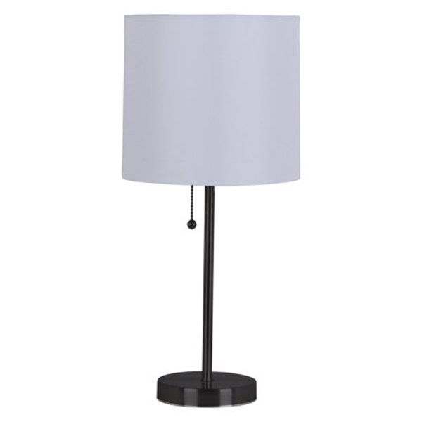 Evolution Lighting 17842 Table Lamp 19 Inch Tall Black Finish