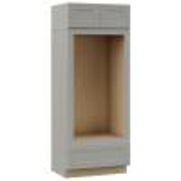 TIMBERLAND CABINET CO. TIMBER SW3 OCU31596 Universal Oven Cabinet 31.5 In x 96 In Single Oven Craftsman White