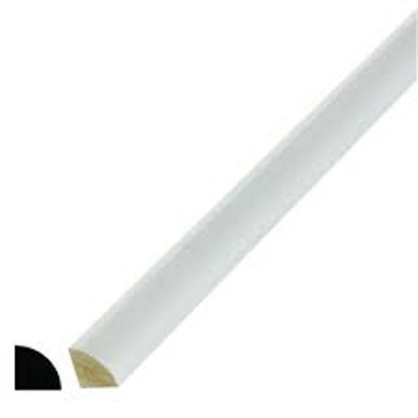 CSI WM 106P Quarter Round Moulding Sold Per Foot Primed Pine Finger Jointed