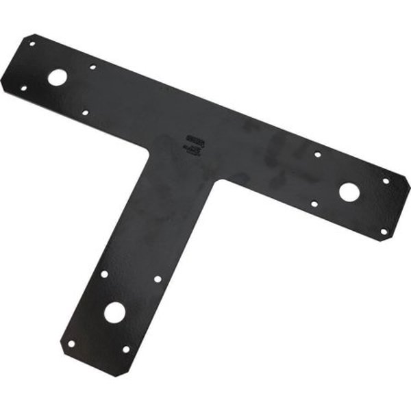 National Hardware 1162BC T Plate 12x8 Black