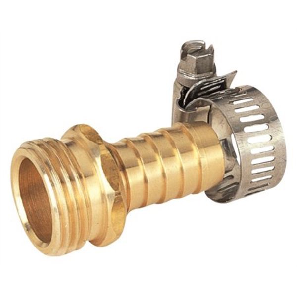 Landscapers Select GB958M3L Hose Coupling 5/8-3/4 Male Brass
