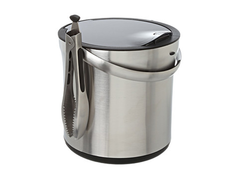 OXO INTERNATIONAL 3107300 Ice Bucket and Tong Set Steel
