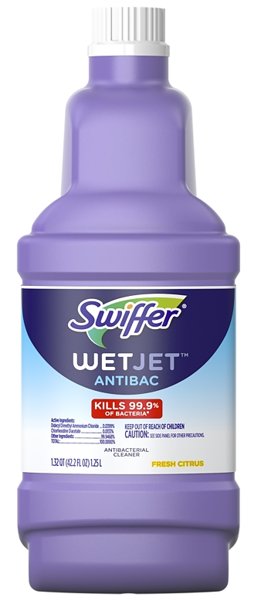 Swiffer 56592 Multicleaner Solution 1.25 L Bottle Liquid Sweet Citrus Zest