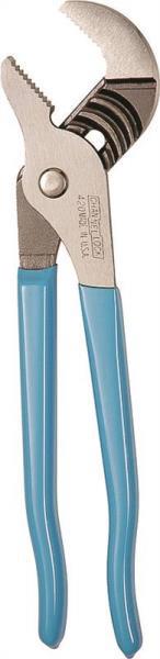 CHANNELLOCK INC 420 Tongue and Groove Pliers 9.5 In Overall Length 1-1/2 Inch Straight Flat Jaw Cushion Grip Blue