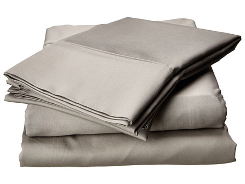 Kassatex BMB-QSS-G Queen Sheet Set Gray