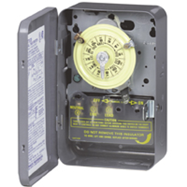 Intermatic Inc T103 Mechanical Timer 125V 40A 1-23 Hr 1-12 Cycles Per Day Electromechanical T100 Series