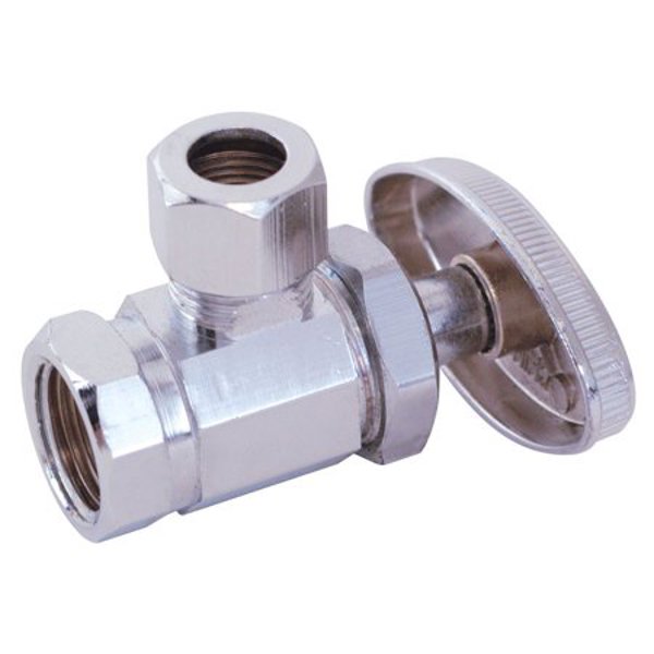 Eastman 10809 Angle Stop Valve 1/2X3 In Brass