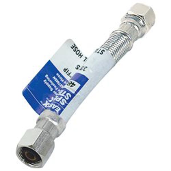 Eastman 48141 Faucet Connector 3/8 X 0.5 Ft Stainless Steel Widespread