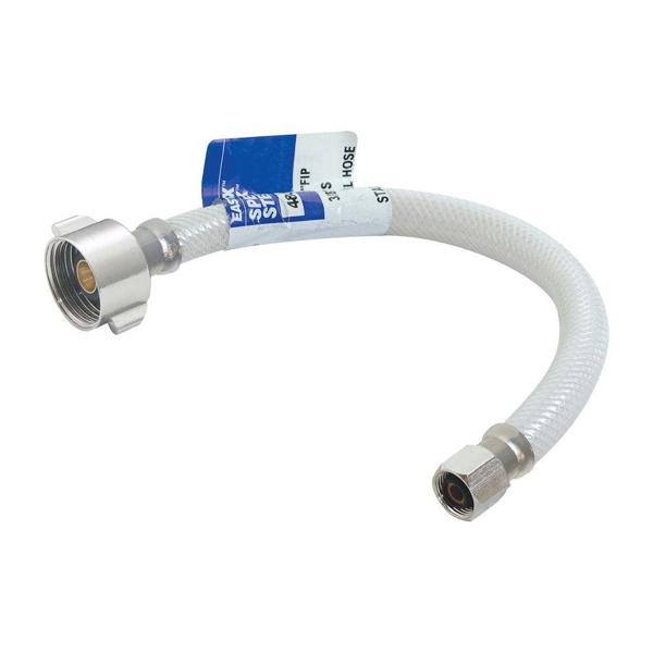 Eastman 48145 Toilet Connector Hose 7/8 In X 1 Ft Flexible Reinforced PVC