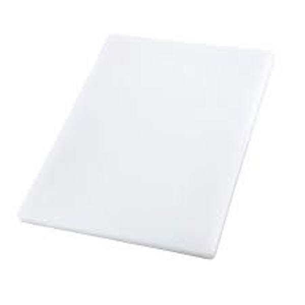 Winco CBXH-1824 Cutting Board 18 In x 24 In x 1 In White