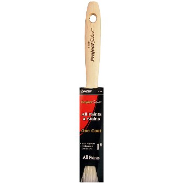 Linzer Products WC1140-1 Flat Paint Brush 1 In Sash Varnish Handle