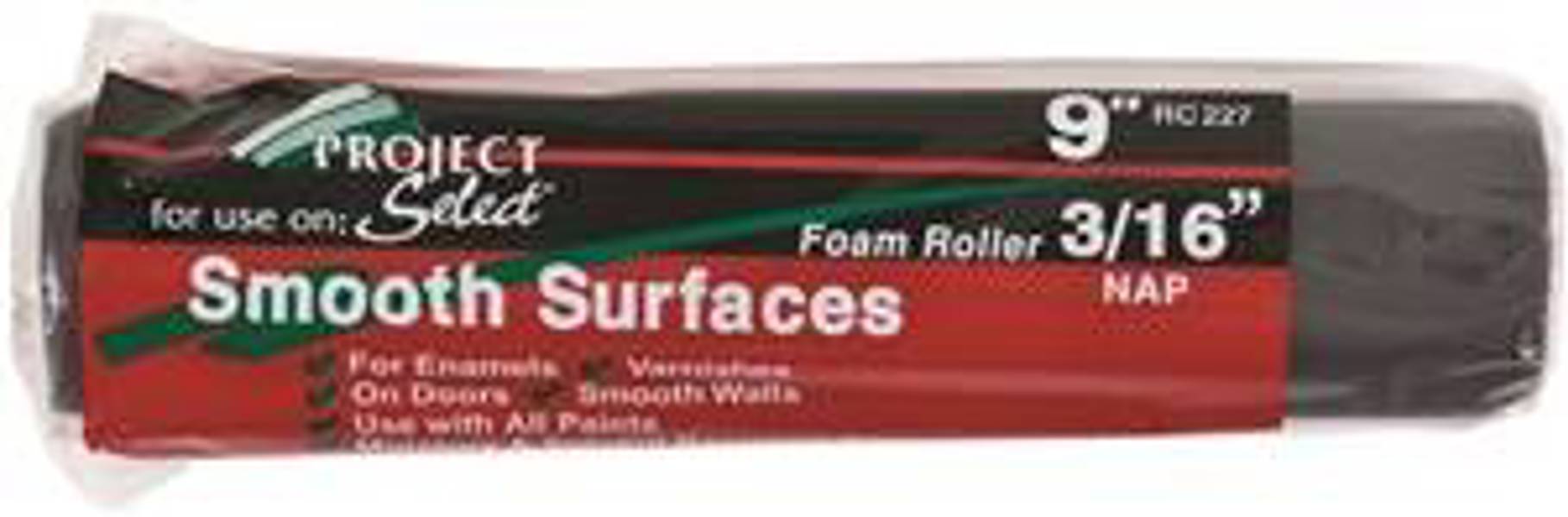 Linzer Products RC227 Roller Cover 9 In 3/16 Nap