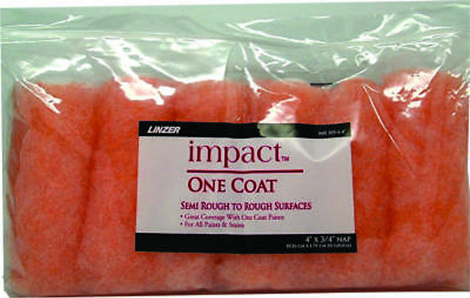 Linzer Products MR105-6 Roller Cover Set 3/4X4 Nap Impact 6 Pack