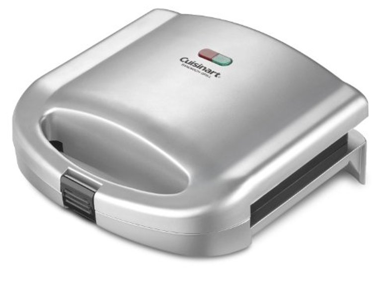 Cuisinart/Waring WM-SW2N1 Dual Nonstick Electric Sandwich Grill Silver