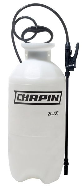 Chapin MFG 20003 Sprayer 3 Gal for Fertilizers Herbicides and Pesticides
