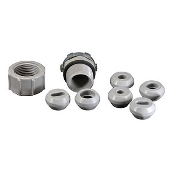 CANTEX INC 5133430 Threaded Strain Relief Connector 1/2 In