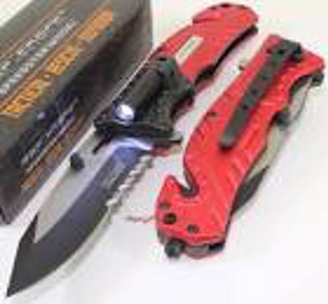 HARDWARE MERCHANDISER 84040 Firefighter Knife with Light