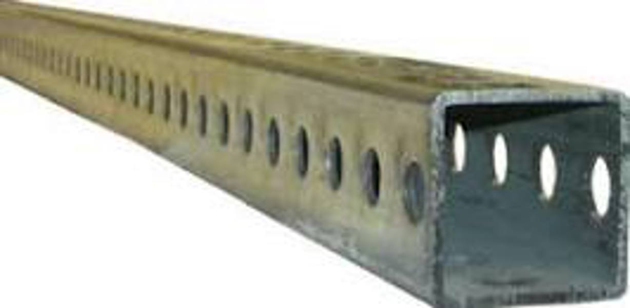 Hillman Group 11199 Perforated Steel Tube 1X6 Ft