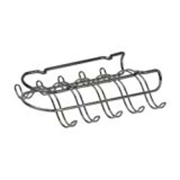 Spectrum 51770 Under the Shelf Mug Holder Chrome Full Color Box Hardware Included