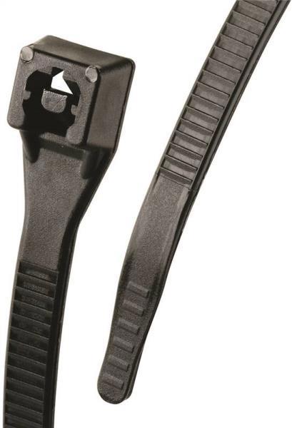 GB-Gardner Bender 46-314UVBFZ Cable Tie 14 In Pack of 100 Black Nylon