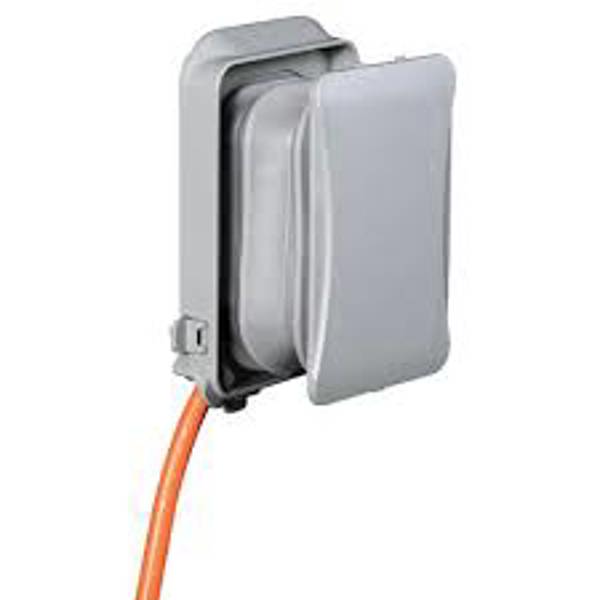 BELL WEATHERPROOF ML450G Low Profile Weather Resistant Outlet Cover 1 Gang 16-In-1 While-In-Use