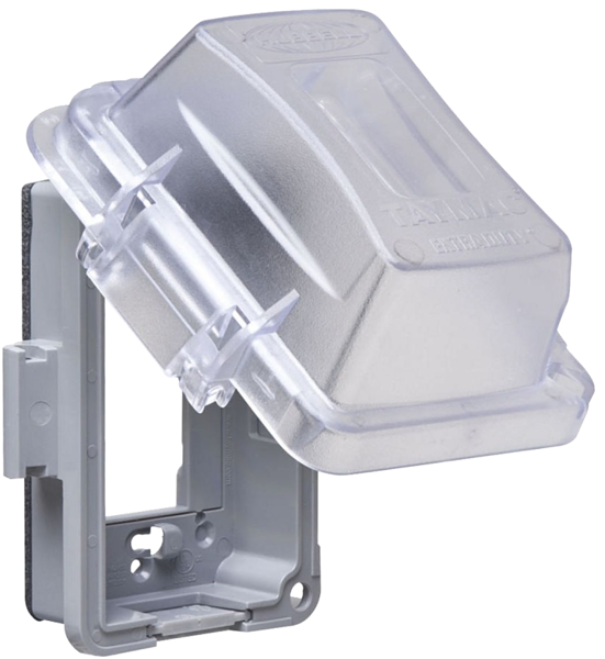 BELL WEATHERPROOF MM420C Standard Outlet Cover 16 In 1 Thermoplastic
