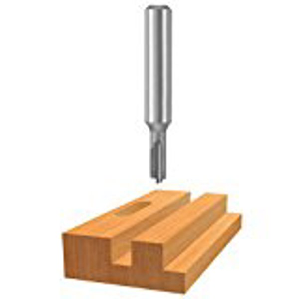 Bosch 85279M 1 Flute Bit 3/16 In X 7/16 In Carbon Tipped 1/4 In Shank
