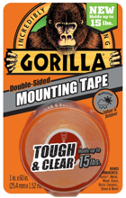 6065003 1 In X 60 Ft Double-Sided Mounting Tape