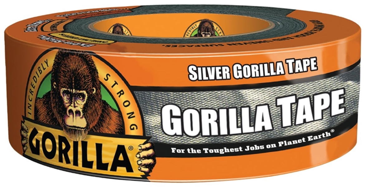 Gorilla Glue Company 6074003 Silver Tape 3 Yd
