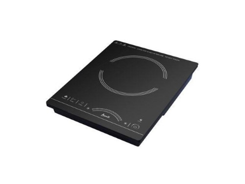 Avanti Products IH1800L1B-IS Induction Cooktop 1800W Portable 140F to 460F Temperature
