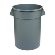 4444GY 44 Gal Round Trash Receptacle