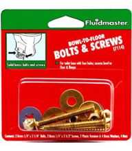 7114 Bowl To Floor Bolts/Screws Kit Closet