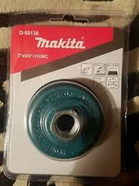 Makita Tools D-55136 Wire Cup Brush 3 In Light Duty Conditioning Metal