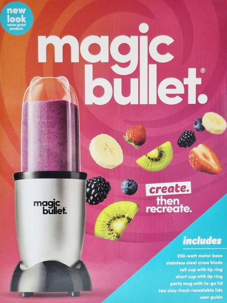 Nutribullet MBR-1101 Small Blender Set 11 Piece Silver