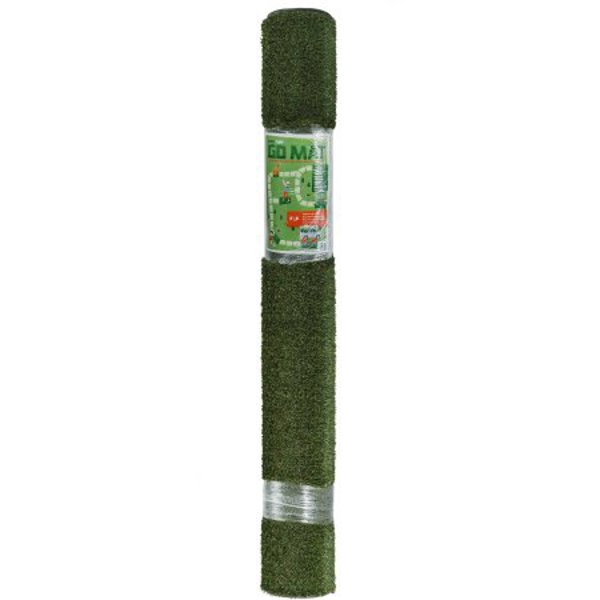 EASY TURF GM-CSLOW-ON-P-40 Bound Indoor/Outdoor Rug 5x8 Green Plastic