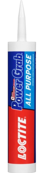 Loctite 2022554 All-Purpose Power Grab Construction Adhesive 9 Oz
