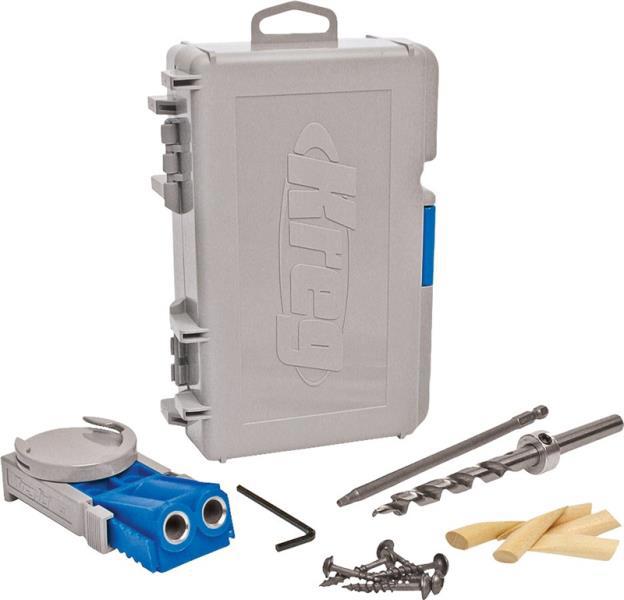 KREG TOOL COMPANY R3 Pocket Hole System Glass Filled Nylon 1/2 In - 1-1/2 In 1/8 In Setting