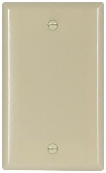 EATON-COOPER WIRING 2129V-BOX 1-Gang Blank Wall Plate Smooth Line