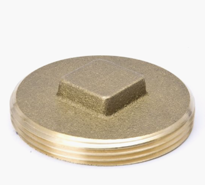 B&K Industries 458-095NL Brass Pipe Plug 1 In