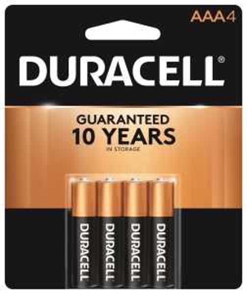 Duracell MN2400B4Z AAA Battery Pack of 4 1.5V
