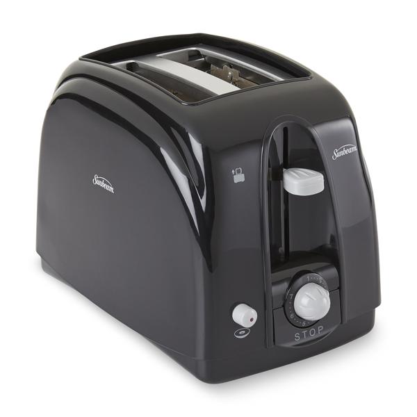 Sunbeam Rival Toaster 2 Slice Wide Slot Black