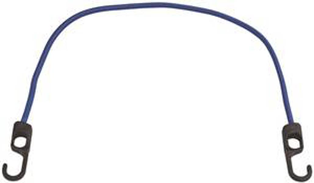 ProSource FH4033 Bungee Cord 36 In Heavy Duty 9mm Diameter Blue Braided Plastic Hook End