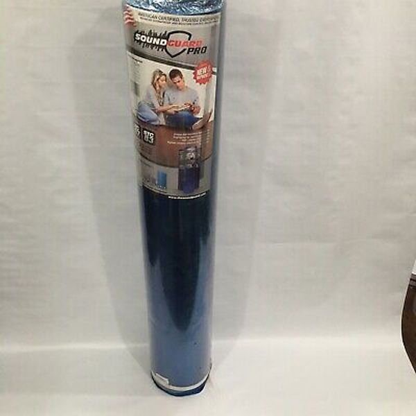 CSI SoundGuard Pro Underlayment 100 Sq Ft Blue