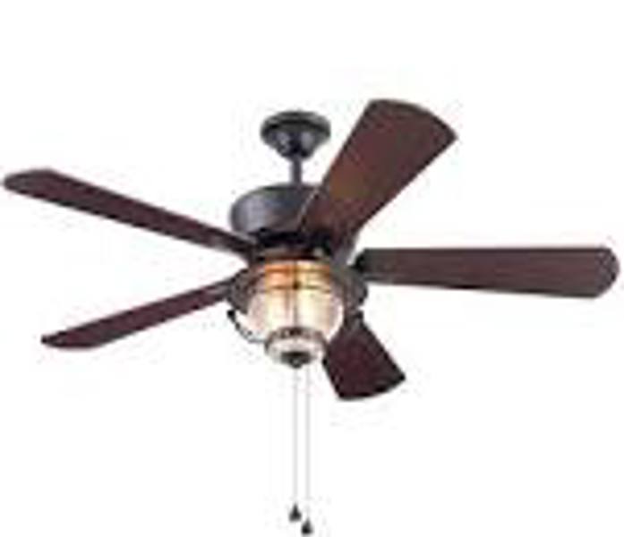 Harbor Breeze 17873/E-BOAD52WW5C Ceiling Fan 52 Inch with Light Kit