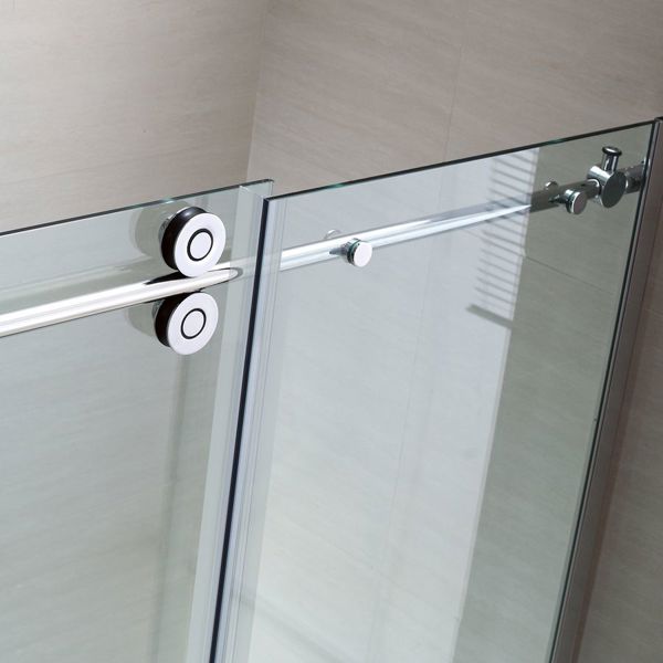 OVE SYDNEY-60GP Sliding Shower Door 60 In W X 79 In H Polished Chrome