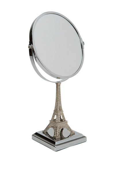 Kennedy International 22731CHR Vanity Mirror 7 Inch Clear Glass Silver Finish