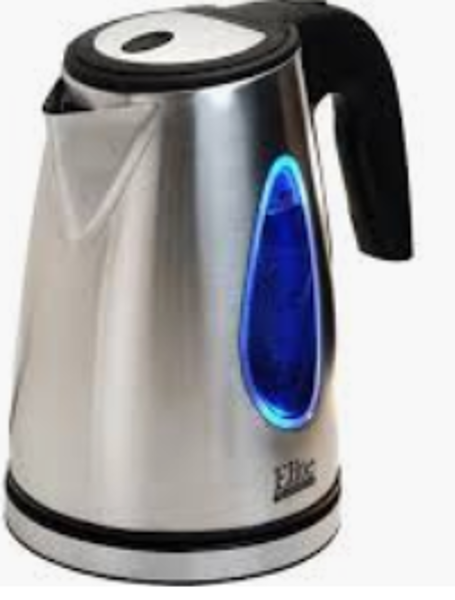 Elite Maxi-Matic EKT1271 Cordless Electric Kettle 1.7 L Stainless Steel